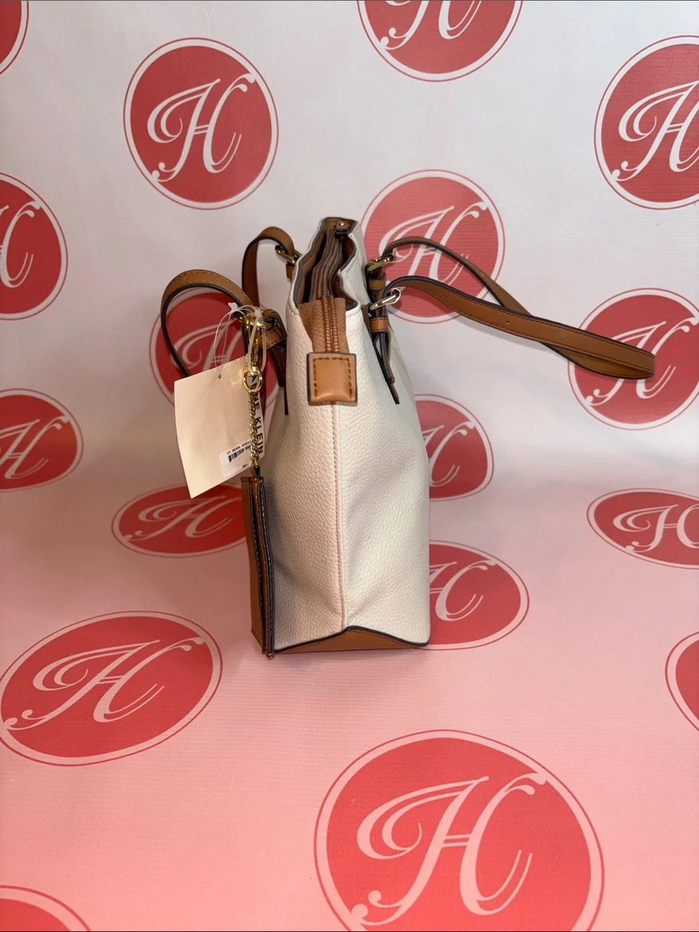 Ann Klein Lily pebble tote